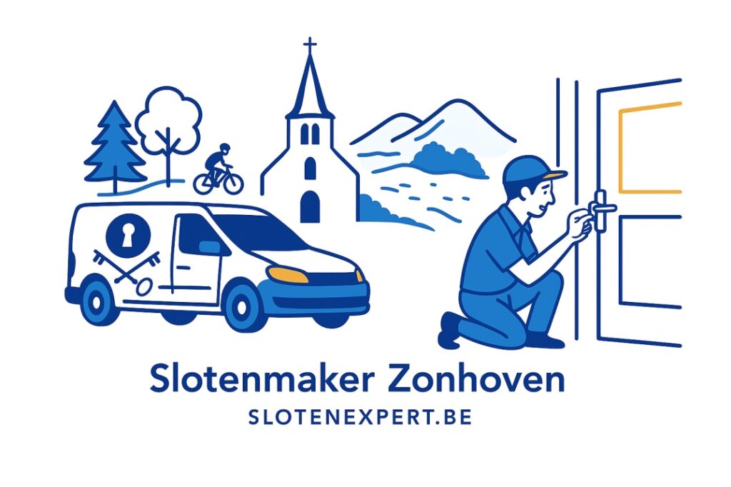 Slotenmaker Zonhoven aan het werk